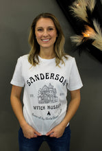 Load image into Gallery viewer, Model is wearing a Hocus Pocus inspired graphic tee.
