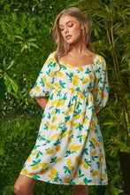 Load image into Gallery viewer, Summer Squeeze Dress YELLOW
