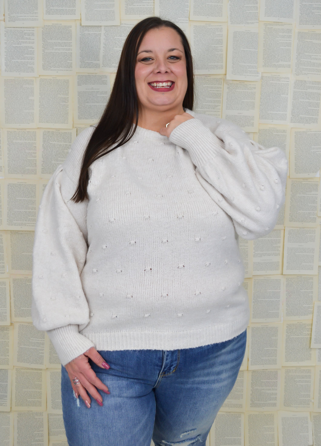 Mariah Curvy Sweater